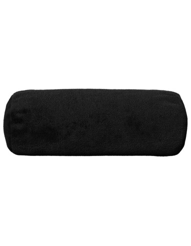 Federa 6 pcs HEERLEN Nero Ø 15 x 40 cm Flanella