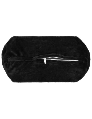 Federa 6 pcs HEERLEN Nero Ø 15 x 40 cm Flanella