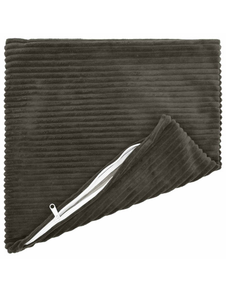 Federa 6 pcs HEERLEN Antracite 40 x 40 cm corduroy