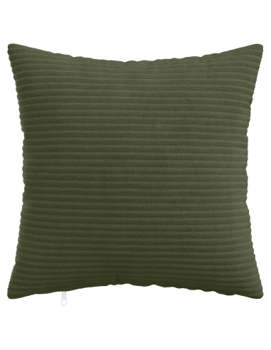Federa 6 pcs HEERLEN Verde 40 x 40 cm corduroy
