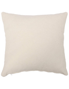 Federa 6 pcs HEERLEN Crema 40 x 40 cm Bouclé 2
