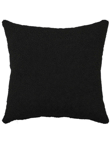 Federa 6 pcs HEERLEN Nero 40 x 40 cm Bouclé