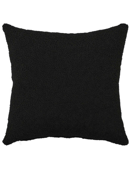 Federa 6 pcs HEERLEN Nero 40 x 40 cm Bouclé