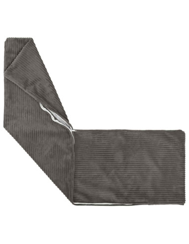 Federa 2 pcs HEERLEN Grigio Scuro 40 x 145 cm corduroy