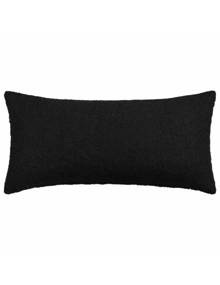 Federa 2 pcs HEERLEN Nero 40 x 80 cm Bouclé