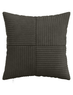 Federa 6 pcs ALMELO Antracite 35 x 35 cm corduroy 2