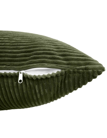 Federa 2 pcs ALMELO Verde 35 x 35 cm corduroy