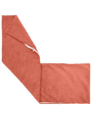 Federa 2 pcs HEERLEN Rosso Arancio 40 x 145 cm corduroy