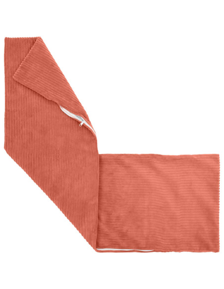 Federa 2 pcs HEERLEN Rosso Arancio 40 x 145 cm corduroy