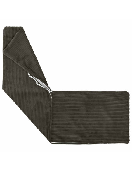 Federa HEERLEN Antracite 40 x 145 cm corduroy