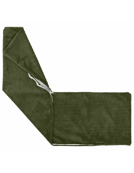 Federa 2 pcs HEERLEN Verde 40 x 145 cm corduroy