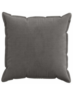 Federa 2 pz HOUTEN Grigio Scuro 80 x 80 cm corduroy 2