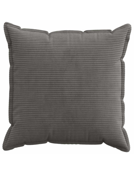 Federa 2 pz HOUTEN Grigio Scuro 80 x 80 cm corduroy