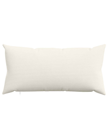 Federa 2 pcs HEERLEN Crema 40 x 80 cm corduroy