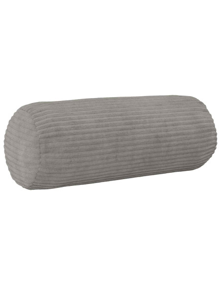 Federa 2 pcs HEERLEN Grigio Chiaro Ø 15 x 40 cm corduroy
