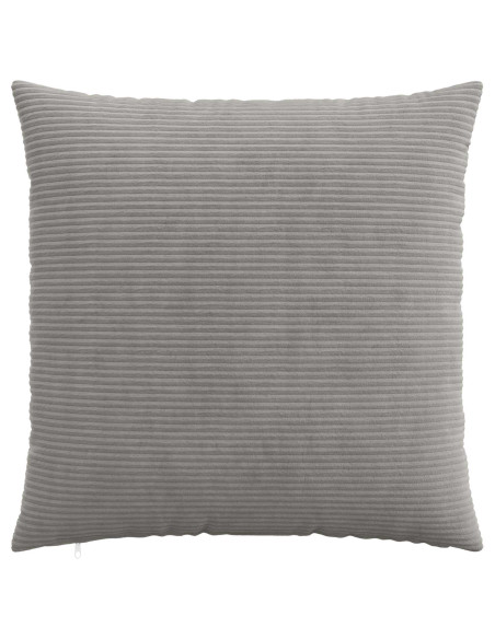 Federa 2 pcs HEERLEN Grigio Chiaro 65 x 65 cm corduroy