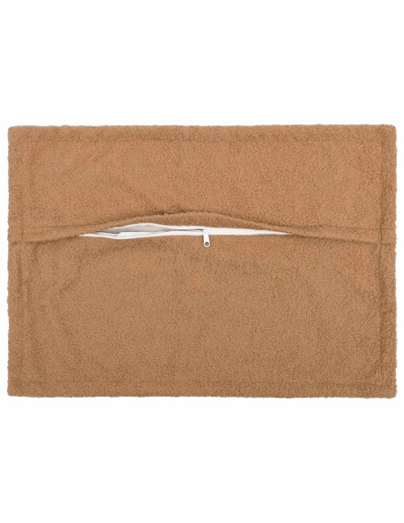 Federa 6 pcs HOUTEN Beige 50 x 75 cm Bouclé