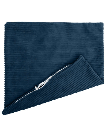 Federa 6 pcs HEERLEN Blu navy 70 x 70 cm corduroy
