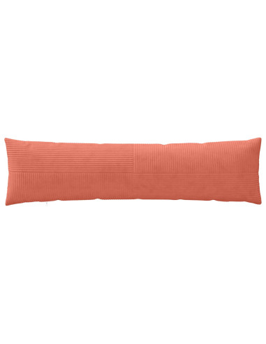 Federa 2 pcs ALMELO Rosso Arancio 40 x 145 cm corduroy