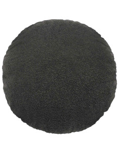 Federa 2 pcs HEERLEN Grigio Scuro Ø 40 cm Bouclé 2