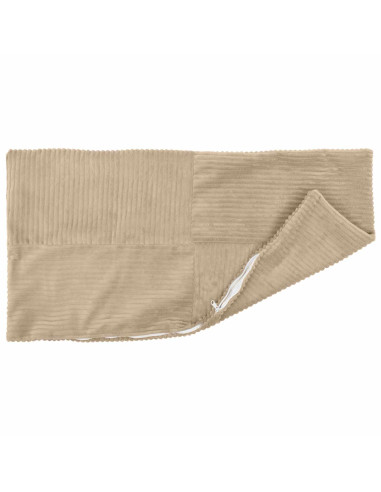 Federa 6 pcs ALMELO Tortora 30 x 50 cm corduroy