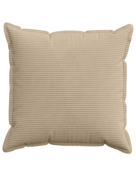 Federa 2 pz HOUTEN Tortora 65 x 65 cm corduroy
