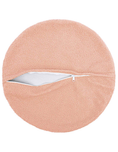 Federa 6 pcs HEERLEN Rosa Ø 40 cm Bouclé