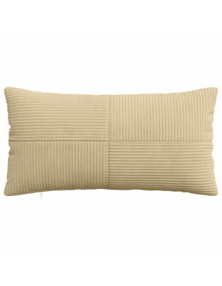 Federa 2 pcs ALMELO Grigio Verde 40 x 70 cm corduroy