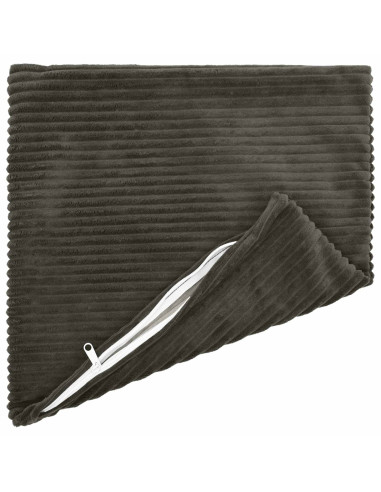 Federa 2 pcs HEERLEN Antracite 35 x 35 cm corduroy