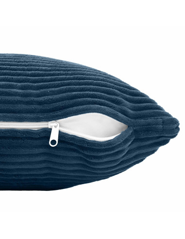 Federa 6 pcs HEERLEN Blu navy 35 x 35 cm corduroy