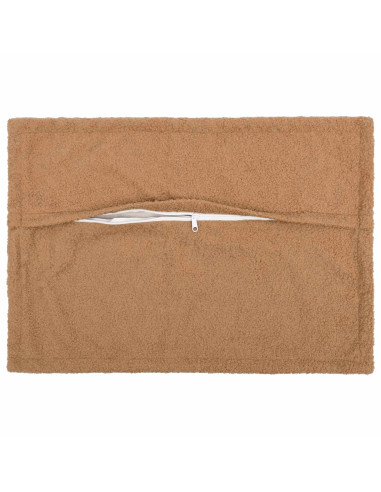 Federa 2 pcs HOUTEN Beige 40 x 60 cm Bouclé