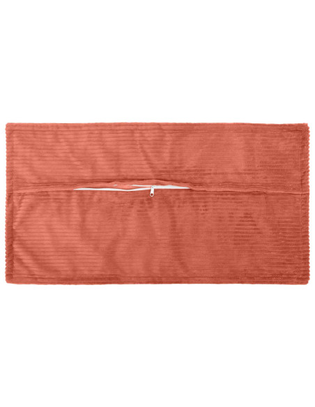Federa 6 pz HOUTEN Rosso Arancio 40 x 70 cm corduroy