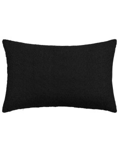 Federa 6 pcs HEERLEN Nero 30 x 50 cm Bouclé 2