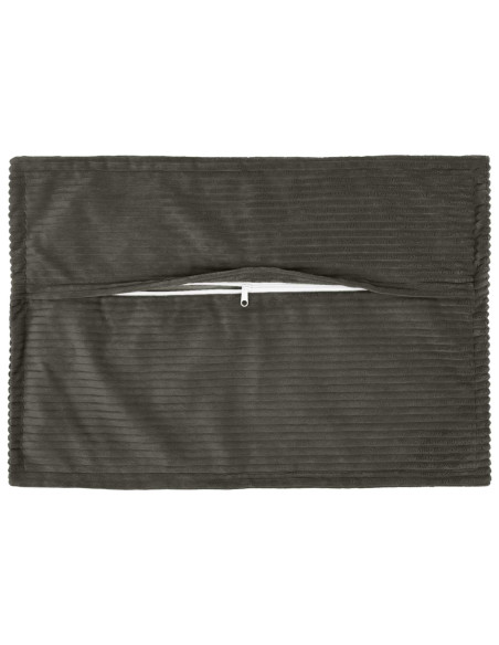 Federa 2 pz HOUTEN Antracite 50 x 75 cm corduroy