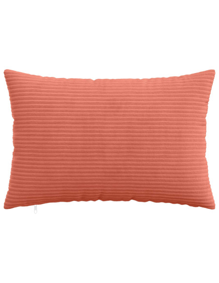 Federa 2 pcs HEERLEN Rosso Arancio 50 x 75 cm corduroy
