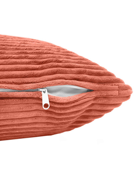 Federa 2 pcs HEERLEN Rosso Arancio 40 x 60 cm corduroy