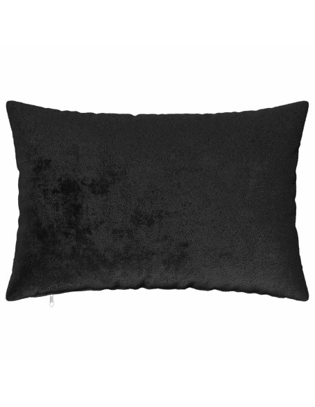 Federa 2 pcs HEERLEN Nero 50 x 70 cm Flanella