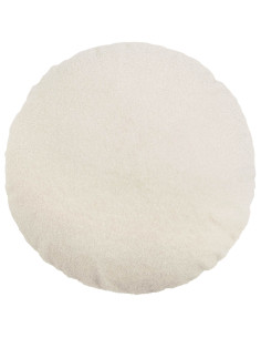 Federa 6 pcs HEERLEN Crema Ø 60 cm Bouclé 2