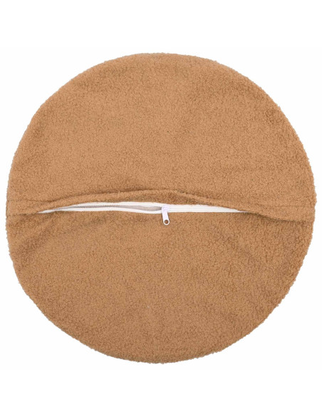 Federa 6 pcs HEERLEN Beige Ø 60 cm Bouclé