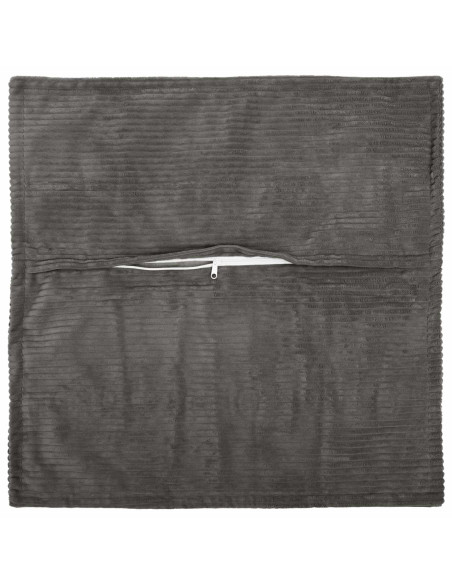 Federa 6 pz HOUTEN Grigio Scuro 80 x 80 cm corduroy