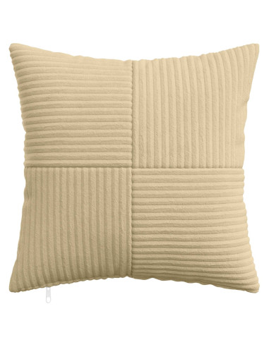 Federa 2 pcs ALMELO Grigio Verde 45 x 45 cm corduroy