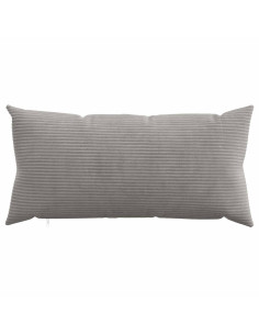 Federa 2 pcs HEERLEN Grigio Chiaro 40 x 70 cm corduroy 2