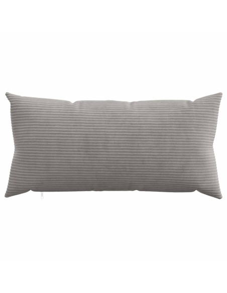 Federa 2 pcs HEERLEN Grigio Chiaro 40 x 70 cm corduroy