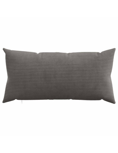 Federa 6 pcs HEERLEN Grigio Scuro 40 x 70 cm corduroy