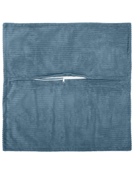 Federa 6 pz HOUTEN Blu 30 x 30 cm corduroy