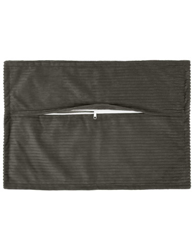 Federa 6 pz HOUTEN Antracite 30 x 50 cm corduroy