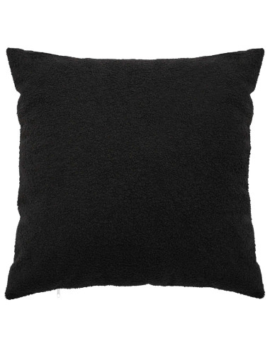 Federa 2 pcs HEERLEN Nero 55 x 55 cm Bouclé