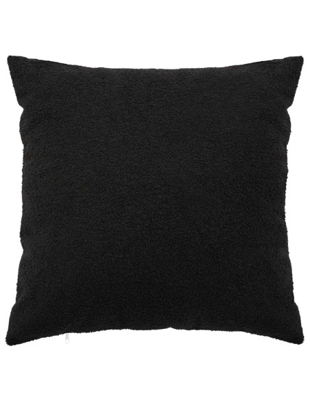 Federa 2 pcs HEERLEN Nero 55 x 55 cm Bouclé