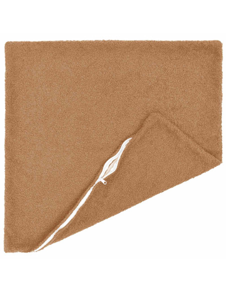 Federa 2 pcs HEERLEN Beige 55 x 55 cm Bouclé