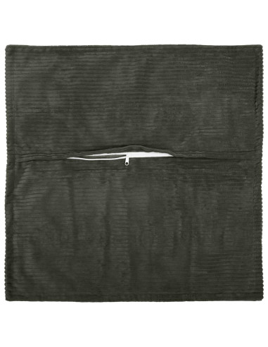 Federa 2 pz HOUTEN Antracite 35 x 35 cm corduroy